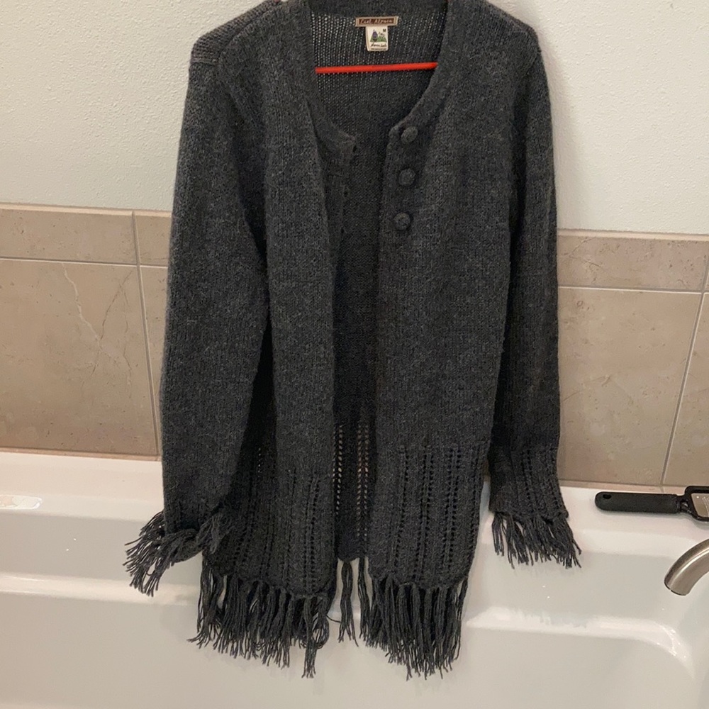 Alpaca long sweater